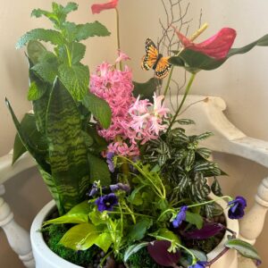 Blooming Garden Planter - Stewart Funeral Home Flowers