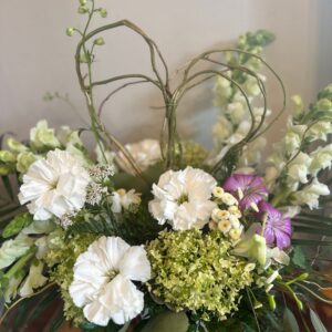 Willow Heart Garden Tribute Arrangement - Stewart Funeral Home Flowers